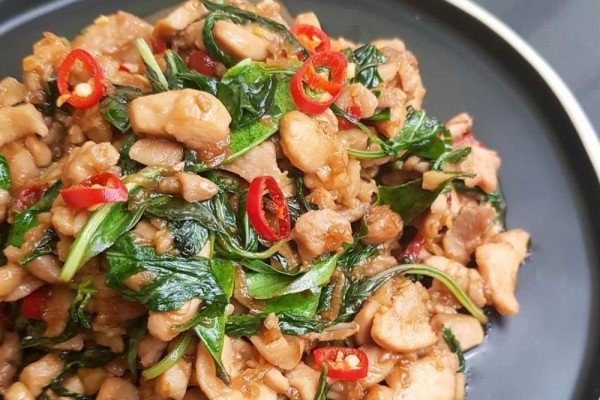 ayam tumis kemangi